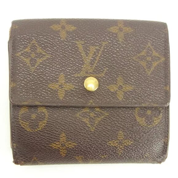 Louis Vuitton Wallet Purse Monogram Brown Woman Authentic Used - Picture 1 of 6